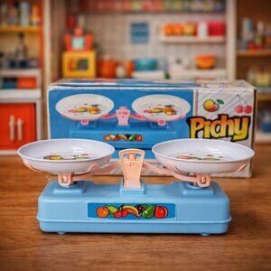 Vintage Pichy Balance Scale Toy - Ref. 302 w/ Box – 1980s Play Kitchen
